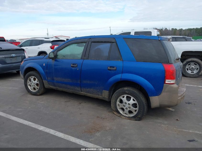 2003 Saturn Vue V6 VIN: 5GZCZ63BX3S879291 Lot: 43955523