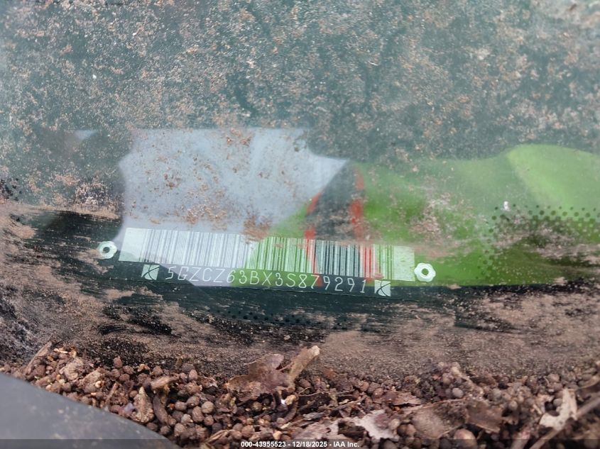 2003 Saturn Vue V6 VIN: 5GZCZ63BX3S879291 Lot: 43955523