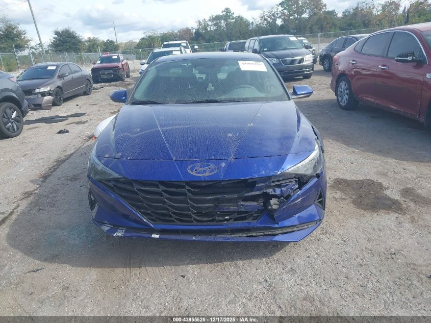 2021 Hyundai Elantra Se VIN: 5NPLL4AG0MH033015 Lot: 43955525