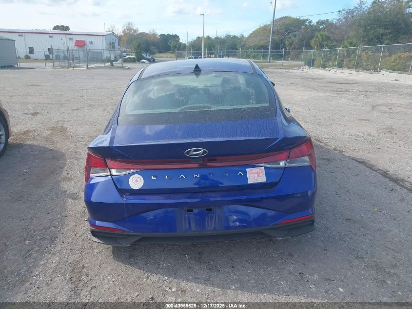 2021 Hyundai Elantra Se VIN: 5NPLL4AG0MH033015 Lot: 43955525