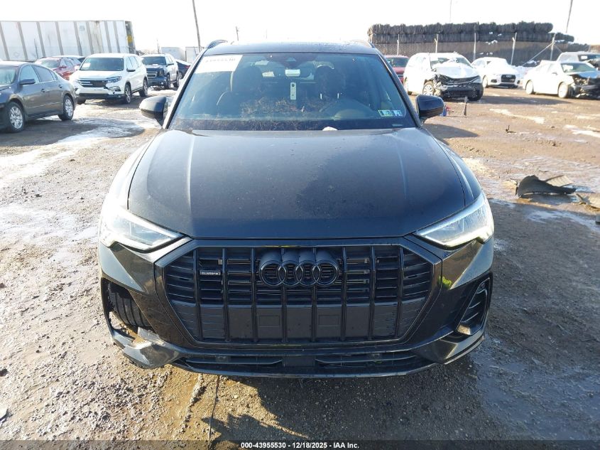 2024 Audi Q3 Premium 45 Tfsi S Line Quattro Tiptronic VIN: WA1DECF39R1135355 Lot: 43955530