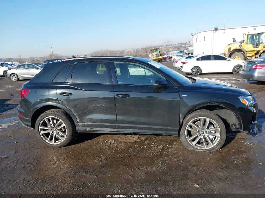 2024 Audi Q3 Premium 45 Tfsi S Line Quattro Tiptronic VIN: WA1DECF39R1135355 Lot: 43955530