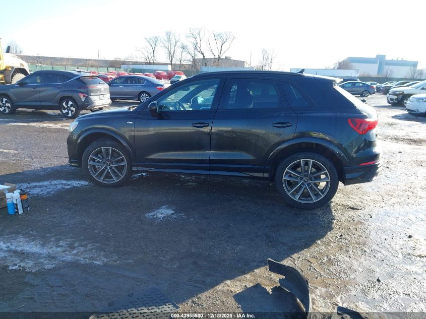 2024 Audi Q3 Premium 45 Tfsi S Line Quattro Tiptronic VIN: WA1DECF39R1135355 Lot: 43955530