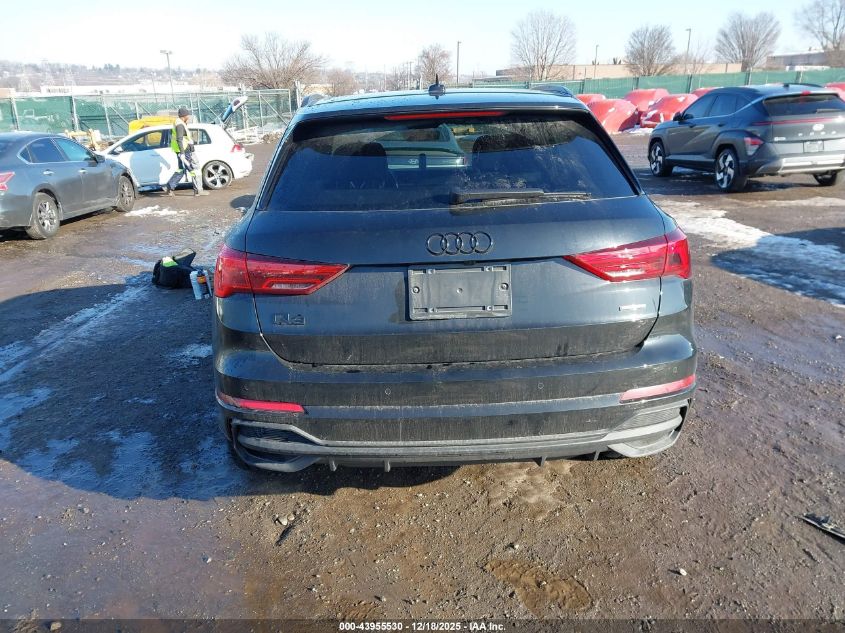 2024 Audi Q3 Premium 45 Tfsi S Line Quattro Tiptronic VIN: WA1DECF39R1135355 Lot: 43955530