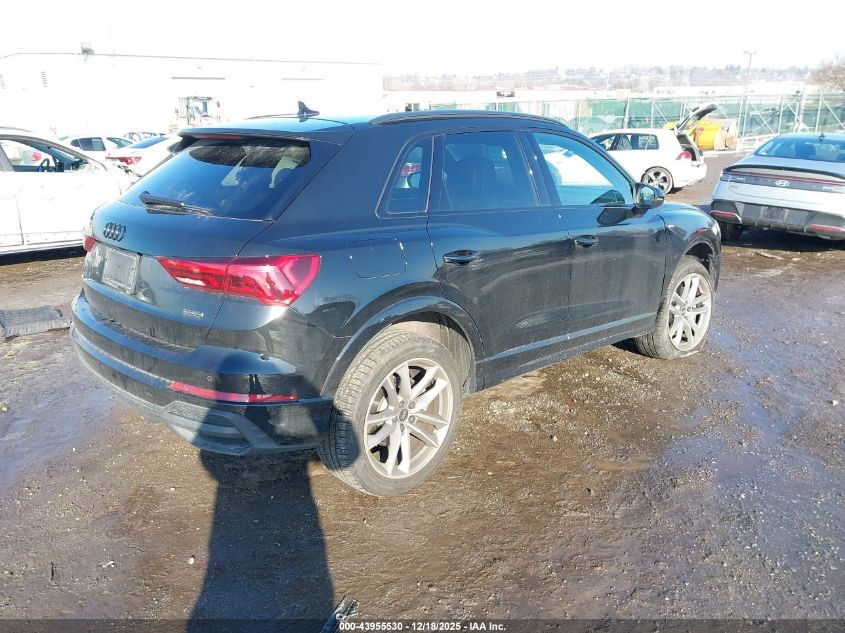 2024 Audi Q3 Premium 45 Tfsi S Line Quattro Tiptronic VIN: WA1DECF39R1135355 Lot: 43955530