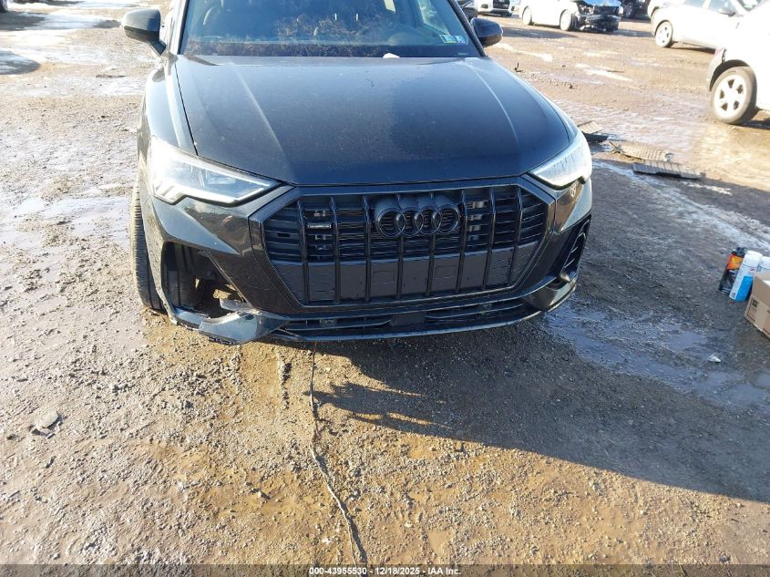 2024 Audi Q3 Premium 45 Tfsi S Line Quattro Tiptronic VIN: WA1DECF39R1135355 Lot: 43955530