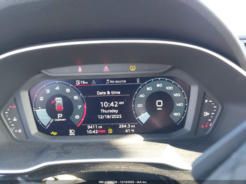 2024 Audi Q3 Premium 45 Tfsi S Line Quattro Tiptronic VIN: WA1DECF39R1135355 Lot: 43955530