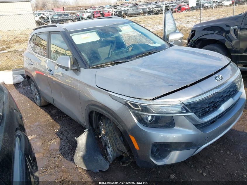 2021 Kia Seltos S VIN: KNDEU2AA8M7149833 Lot: 43955532
