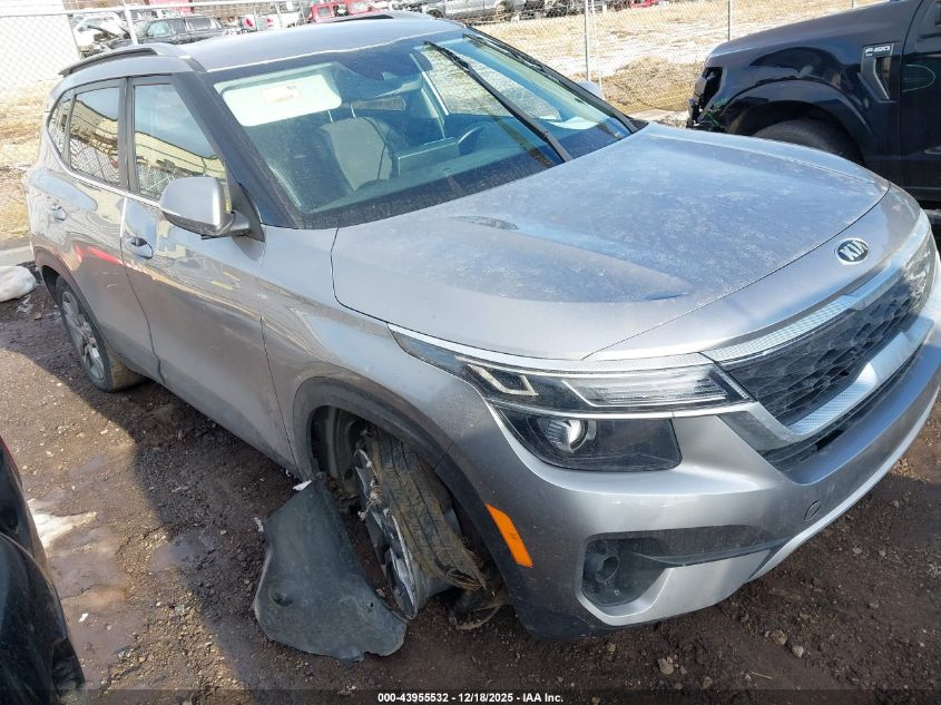 2021 Kia Seltos S VIN: KNDEU2AA8M7149833 Lot: 43955532