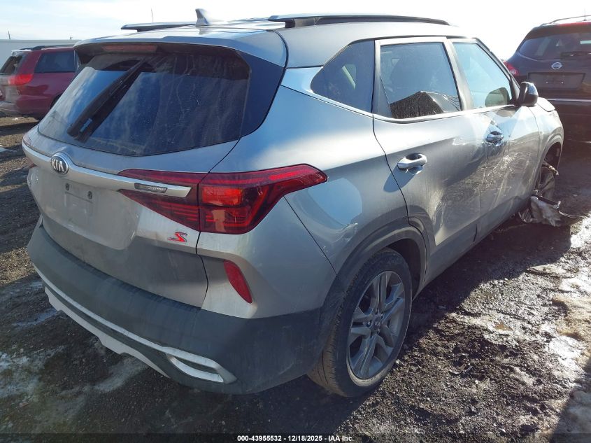 2021 Kia Seltos S VIN: KNDEU2AA8M7149833 Lot: 43955532