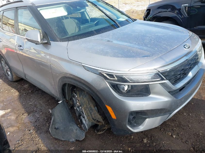 2021 Kia Seltos S VIN: KNDEU2AA8M7149833 Lot: 43955532