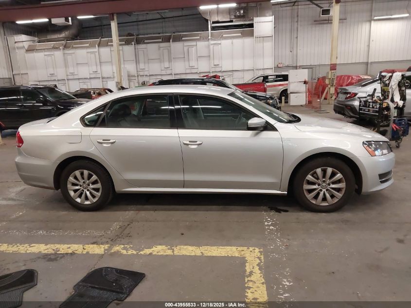 2015 Volkswagen Passat 1.8T Wolfsburg Edition VIN: 1VWAS7A32FC012459 Lot: 43955533