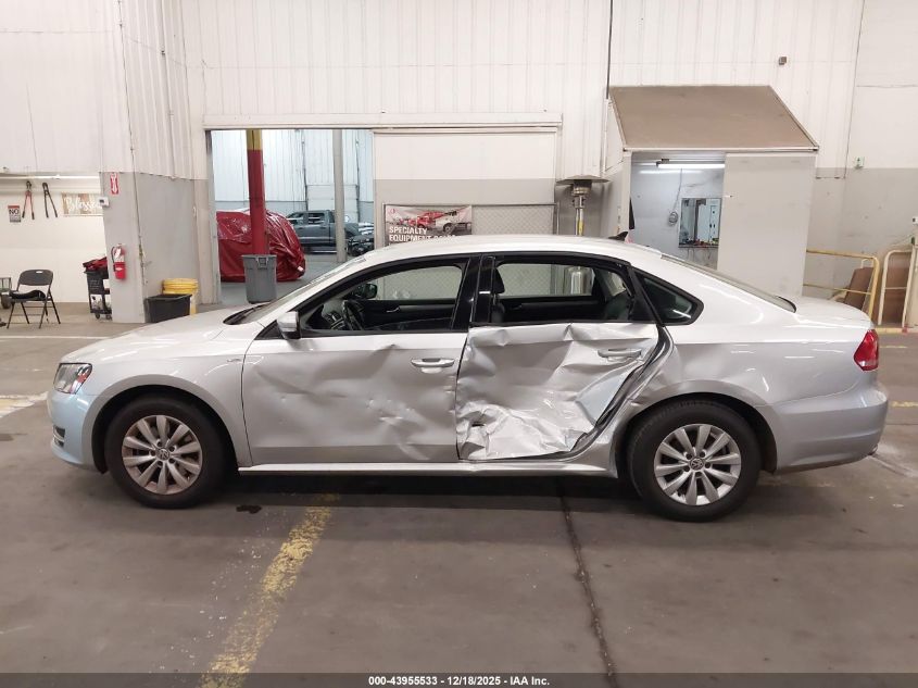 2015 Volkswagen Passat 1.8T Wolfsburg Edition VIN: 1VWAS7A32FC012459 Lot: 43955533