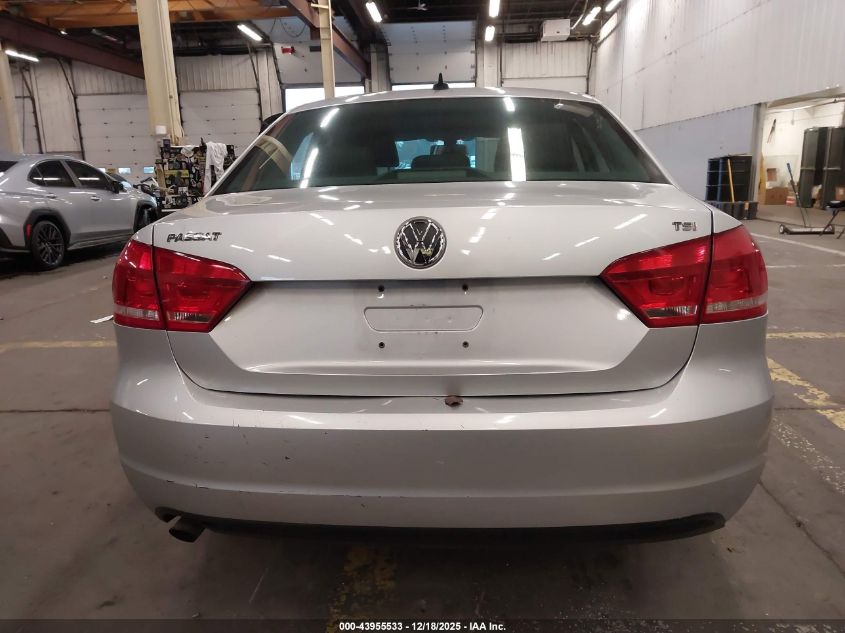 2015 Volkswagen Passat 1.8T Wolfsburg Edition VIN: 1VWAS7A32FC012459 Lot: 43955533