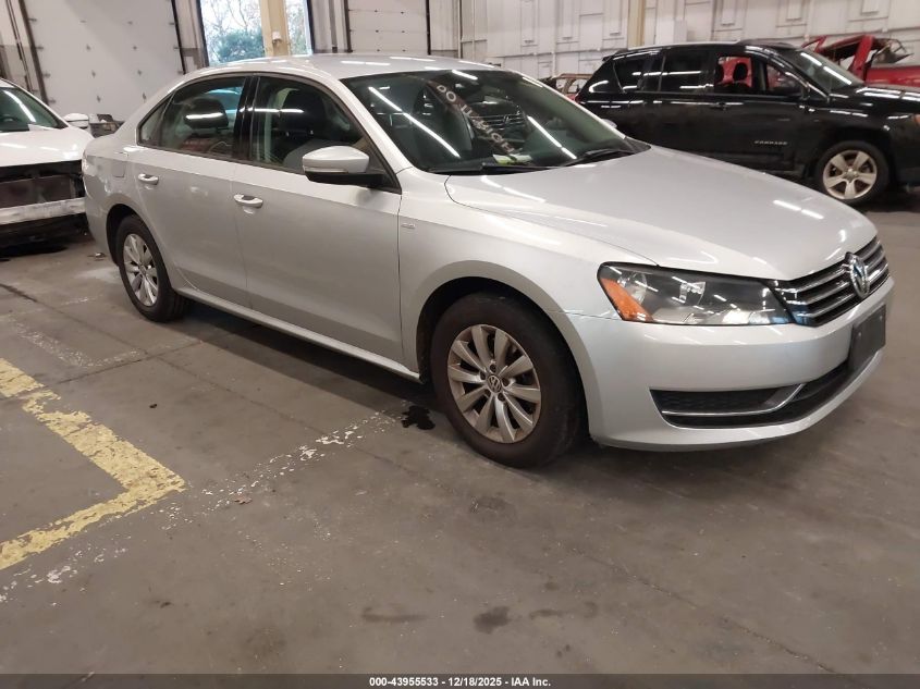 2015 Volkswagen Passat 1.8T Wolfsburg Edition VIN: 1VWAS7A32FC012459 Lot: 43955533