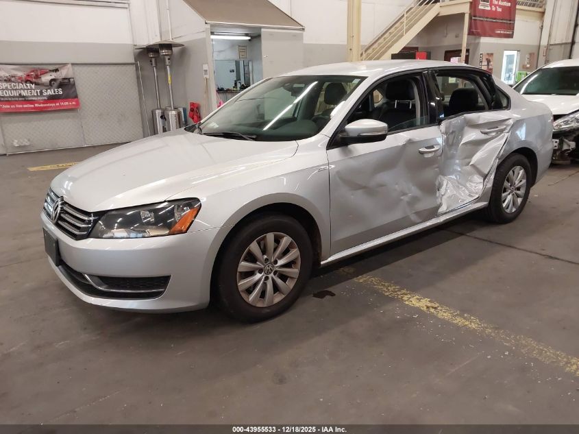 2015 Volkswagen Passat 1.8T Wolfsburg Edition VIN: 1VWAS7A32FC012459 Lot: 43955533