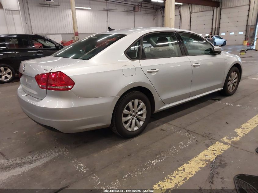 2015 Volkswagen Passat 1.8T Wolfsburg Edition VIN: 1VWAS7A32FC012459 Lot: 43955533