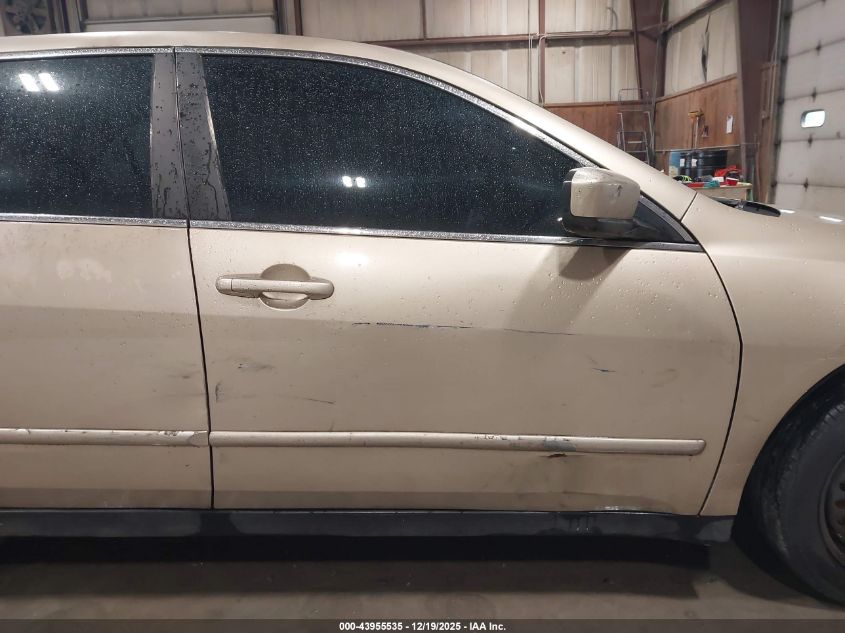 2003 Honda Accord 2.4 Lx VIN: 1HGCM56313A141840 Lot: 43955535