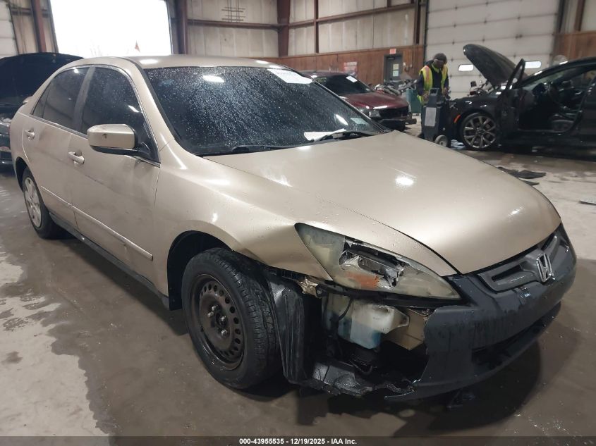 2003 Honda Accord 2.4 Lx VIN: 1HGCM56313A141840 Lot: 43955535