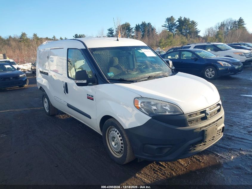 2017 Ram Promaster City Tradesman VIN: ZFBERFAB7H6E32338 Lot: 43955536