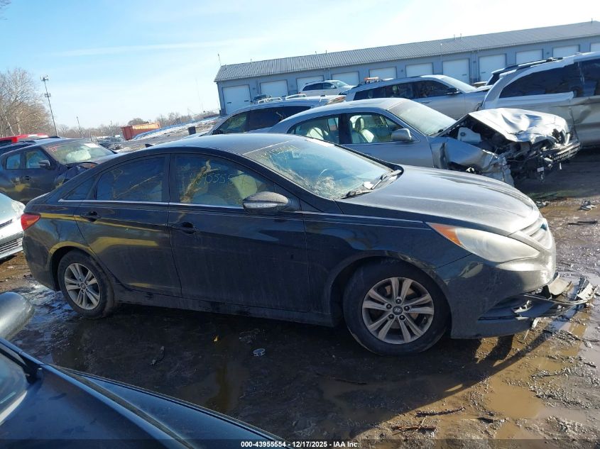 2014 Hyundai Sonata Gls VIN: 5NPEB4AC0EH816197 Lot: 43955554