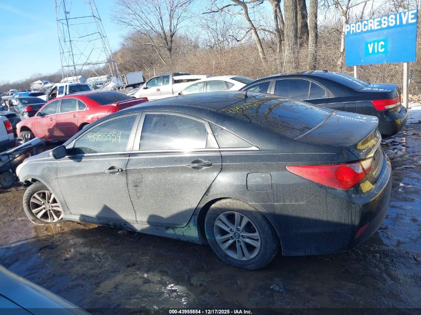 2014 Hyundai Sonata Gls VIN: 5NPEB4AC0EH816197 Lot: 43955554