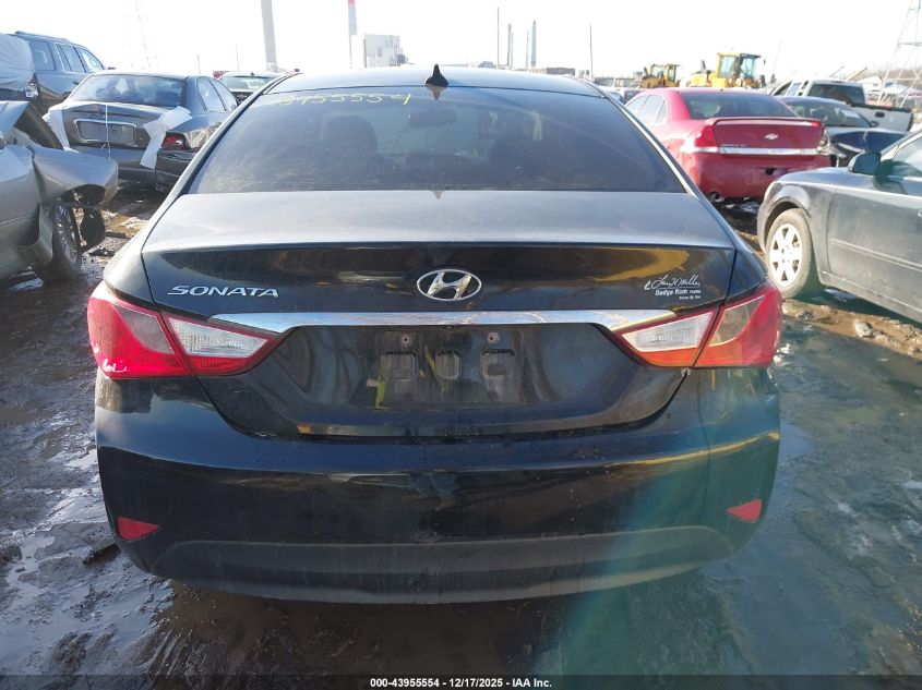 2014 Hyundai Sonata Gls VIN: 5NPEB4AC0EH816197 Lot: 43955554