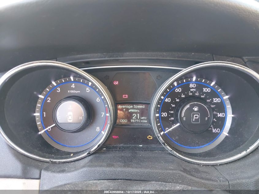 2014 Hyundai Sonata Gls VIN: 5NPEB4AC0EH816197 Lot: 43955554