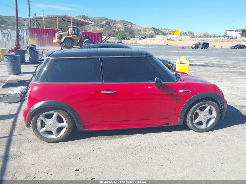 2004 Mini Cooper VIN: WMWRC33404TJ58807 Lot: 43955555