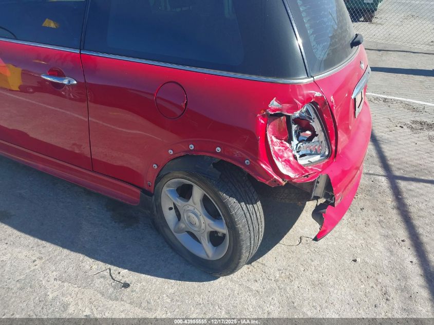 2004 Mini Cooper VIN: WMWRC33404TJ58807 Lot: 43955555