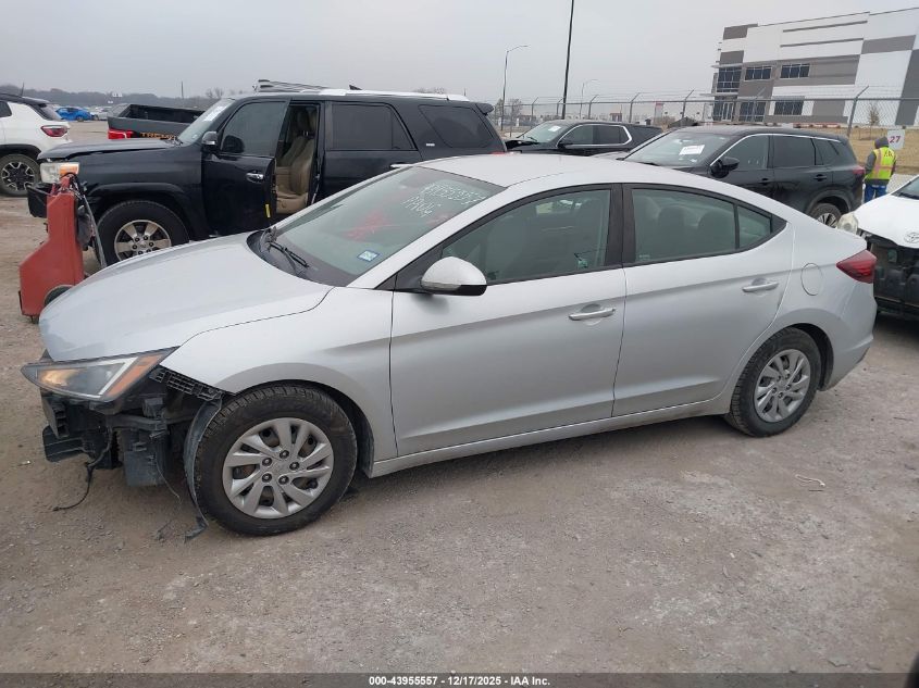 2019 Hyundai Elantra Se VIN: KMHD74LF8KU851071 Lot: 43955557