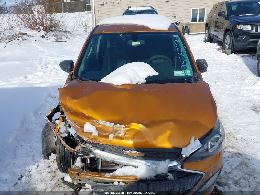 2019 Chevrolet Spark Ls Cvt VIN: KL8CB6SA0KC763324 Lot: 43955559