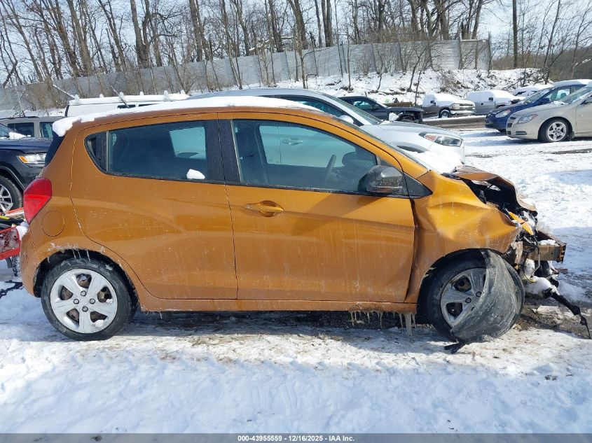 2019 Chevrolet Spark Ls Cvt VIN: KL8CB6SA0KC763324 Lot: 43955559