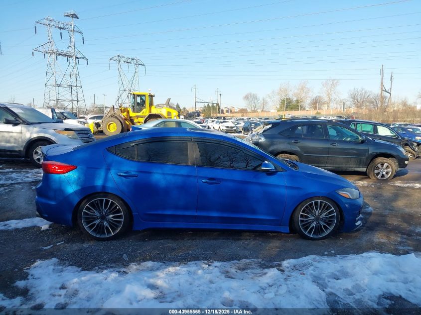 2017 Hyundai Elantra Sport VIN: KMHD04LB0HU347382 Lot: 43955565