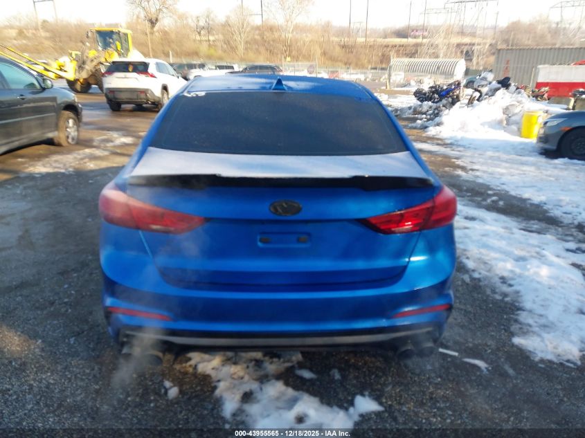 2017 Hyundai Elantra Sport VIN: KMHD04LB0HU347382 Lot: 43955565