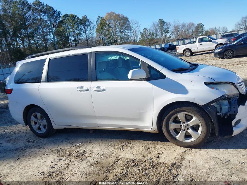 2016 Toyota Sienna Le 8 Passenger VIN: 5TDKK3DC7GS694279 Lot: 43955577