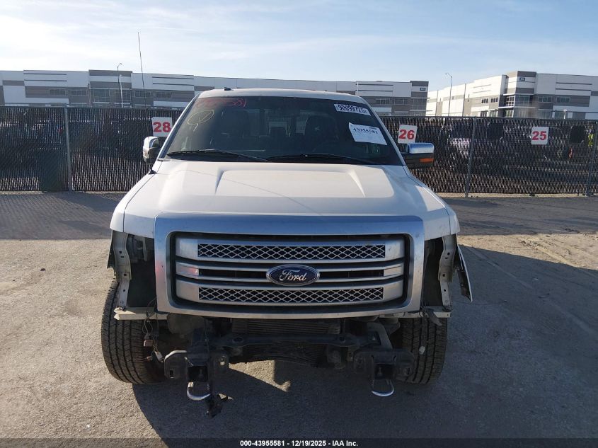 2013 Ford F-150 Platinum VIN: 1FTFW1ET8DFA52996 Lot: 43955581
