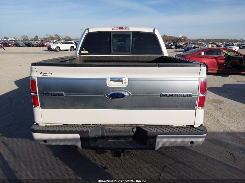 2013 Ford F-150 Platinum VIN: 1FTFW1ET8DFA52996 Lot: 43955581
