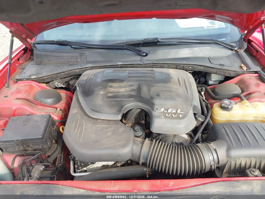 2012 Dodge Charger Sxt VIN: 2C3CDXHGXCH282213 Lot: 43955582