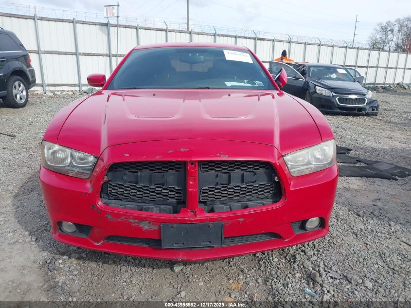 2012 Dodge Charger Sxt VIN: 2C3CDXHGXCH282213 Lot: 43955582