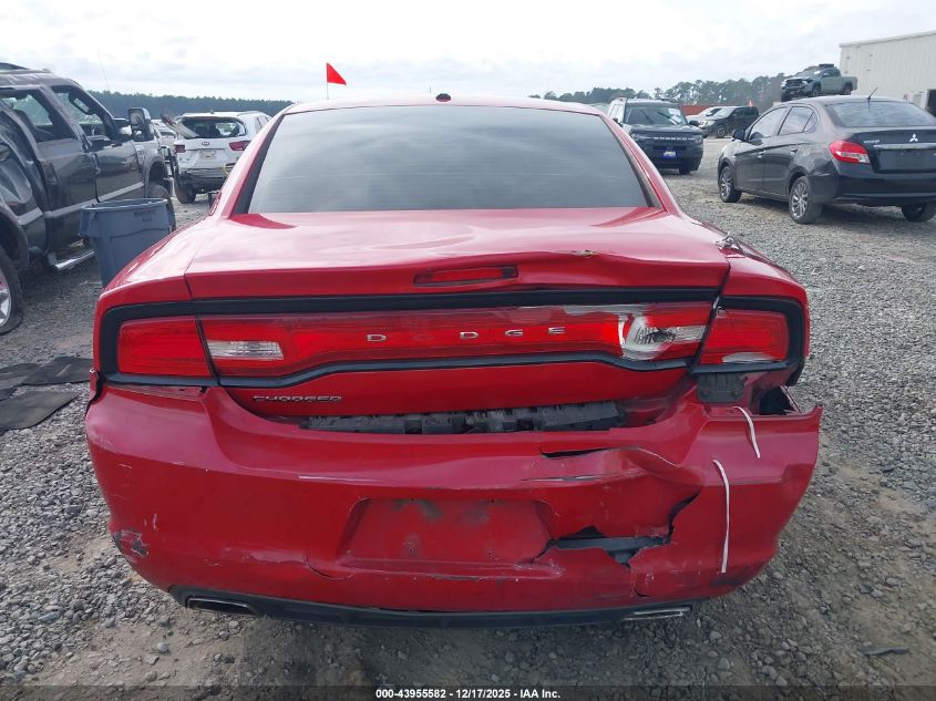 2012 Dodge Charger Sxt VIN: 2C3CDXHGXCH282213 Lot: 43955582
