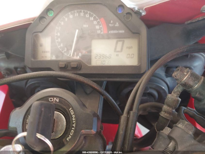 2005 Honda Cbr600 Rr VIN: JH2PC37115M201998 Lot: 43955596