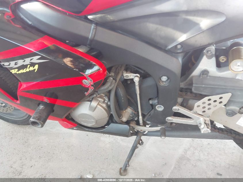2005 Honda Cbr600 Rr VIN: JH2PC37115M201998 Lot: 43955596