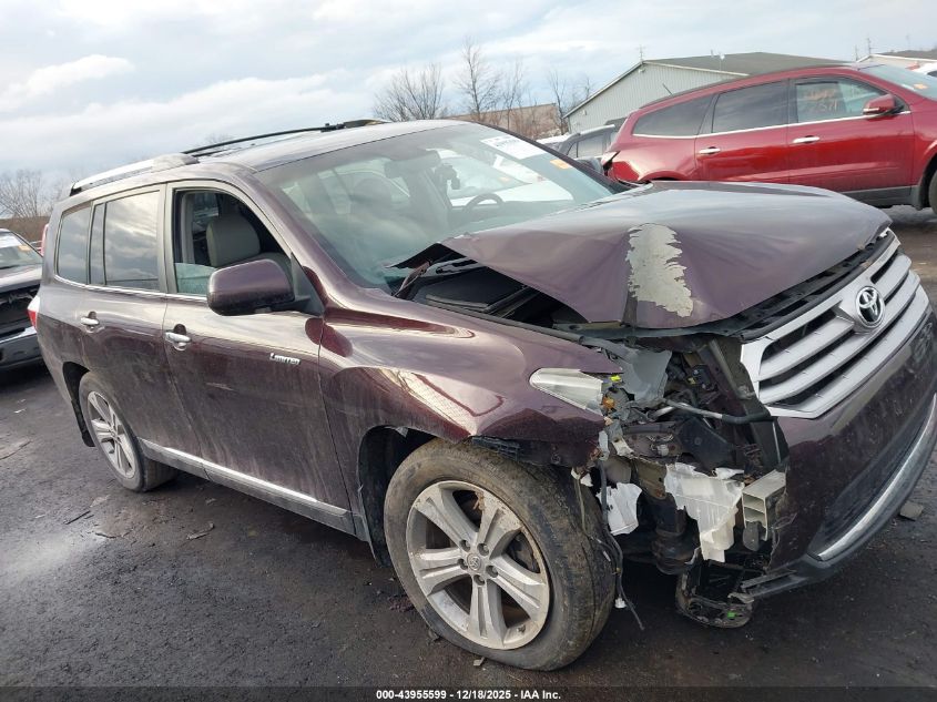2013 Toyota Highlander Limited V6 VIN: 5TDDK3EH4DS248430 Lot: 43955599