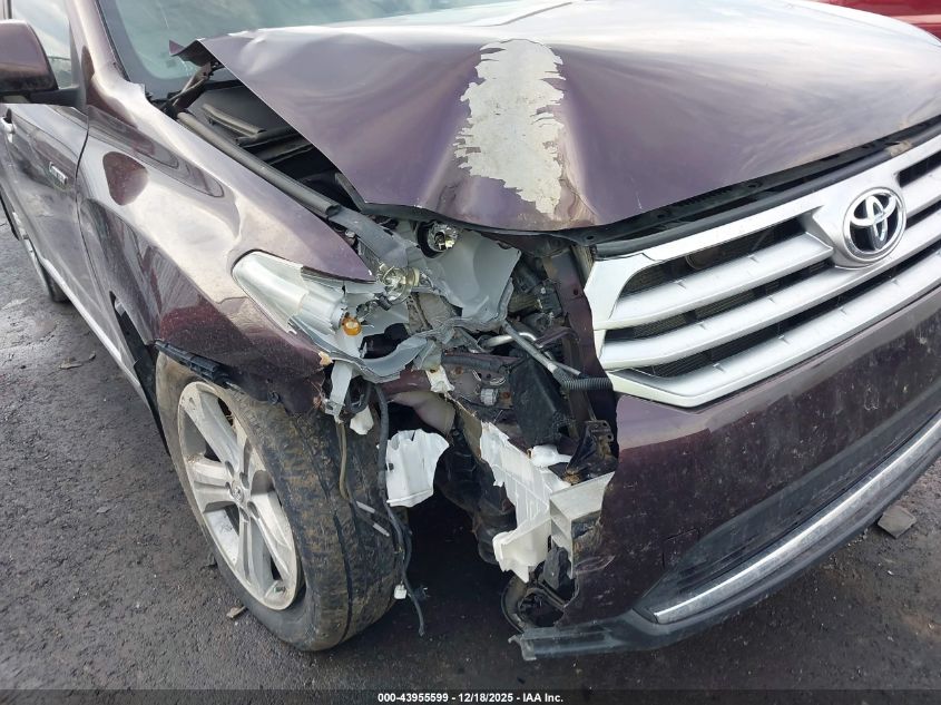 2013 Toyota Highlander Limited V6 VIN: 5TDDK3EH4DS248430 Lot: 43955599