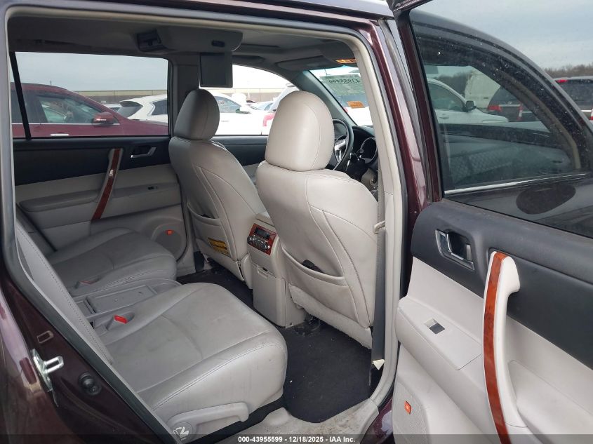 2013 Toyota Highlander Limited V6 VIN: 5TDDK3EH4DS248430 Lot: 43955599