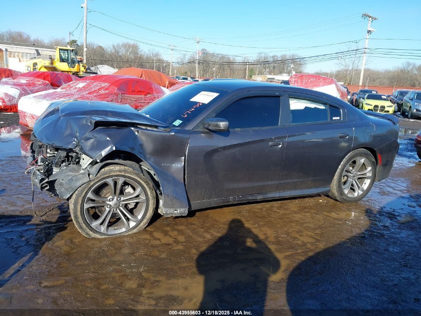 2021 Dodge Charger R/T Rwd VIN: 2C3CDXCT0MH674588 Lot: 43955603