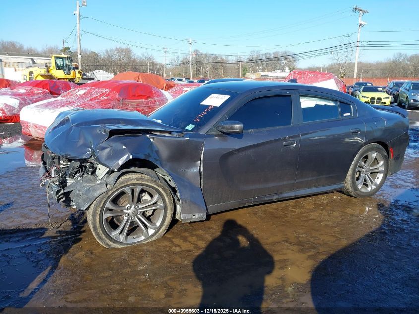 2021 Dodge Charger R/T Rwd VIN: 2C3CDXCT0MH674588 Lot: 43955603