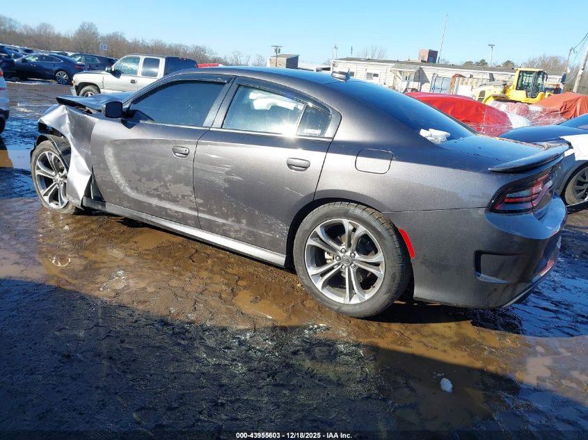 2021 Dodge Charger R/T Rwd VIN: 2C3CDXCT0MH674588 Lot: 43955603