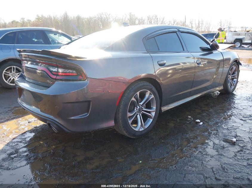 2021 Dodge Charger R/T Rwd VIN: 2C3CDXCT0MH674588 Lot: 43955603